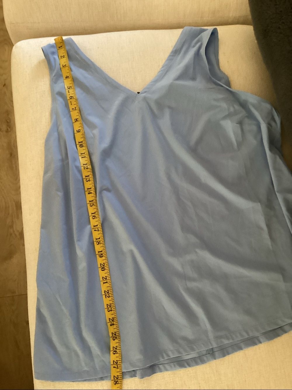 Eddie Bauer Women's Departure V-Neck Tank Top, PeakBlue, Size 1X, NWT - Picture 9 of 9